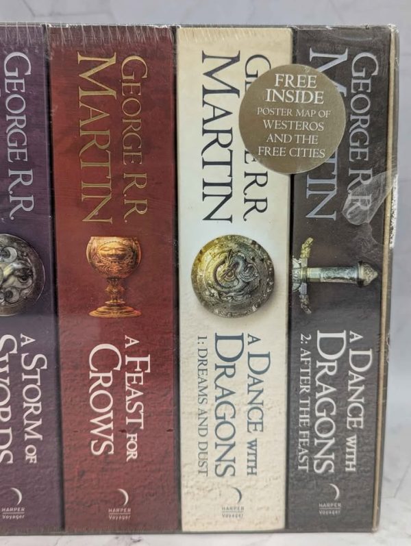 Sealed A Song of Ice And Fire 7 Pce Book Set - BP376896 - Image 4