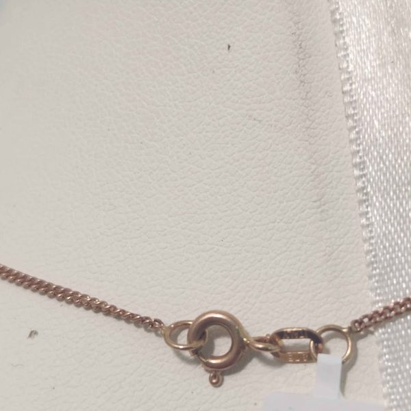 9CT ROSE GOLD THIN CHAIN - GN336748 - Image 2