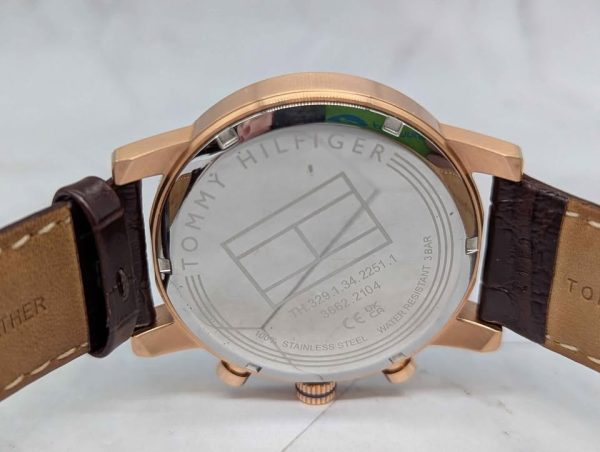 Tommy Hilfiger Kane Multi-Function Leather Watch - BP380803 - Image 7