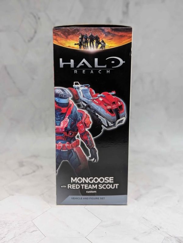 Halo Reach Mongoose w/ Red Team Scout Collectable Set - BP377460 - Image 4