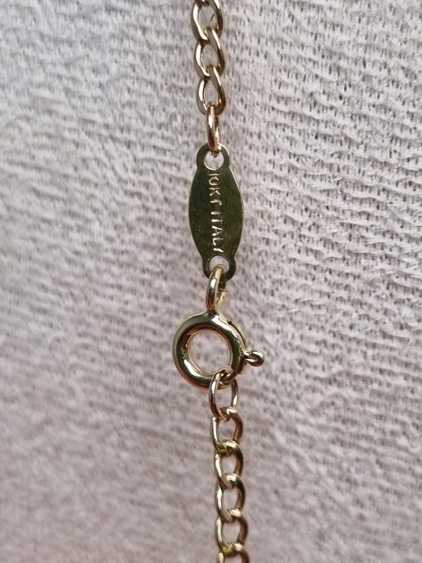 10ct Yellow Gold Curb Link Chain TW374271 - Image 16