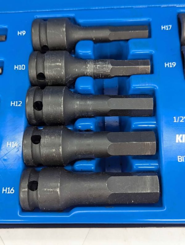 Kinchrome 31 Pce Metric Impact Hex Socket Set (K28228) - BP381455 - Image 5