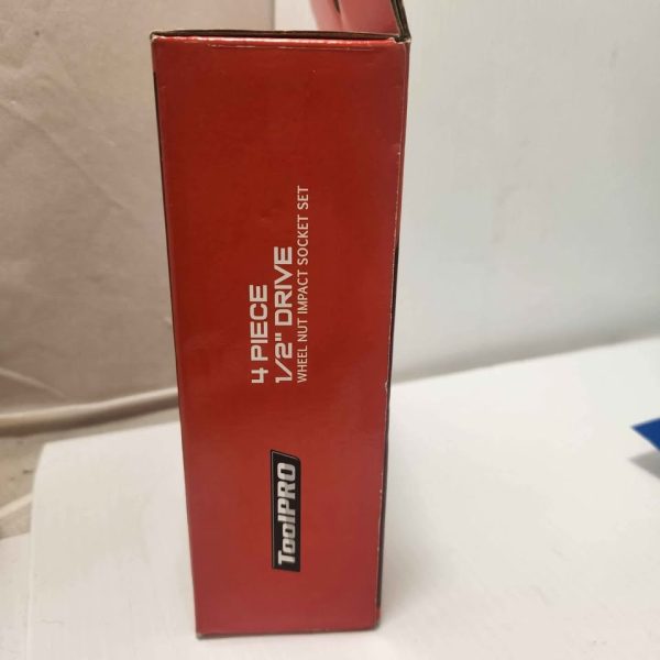 TOOL PRO 4 PIECE 1.2' DRIVE WHEEL NUT IMPACT SOCKET SET #GN377065 - Image 10