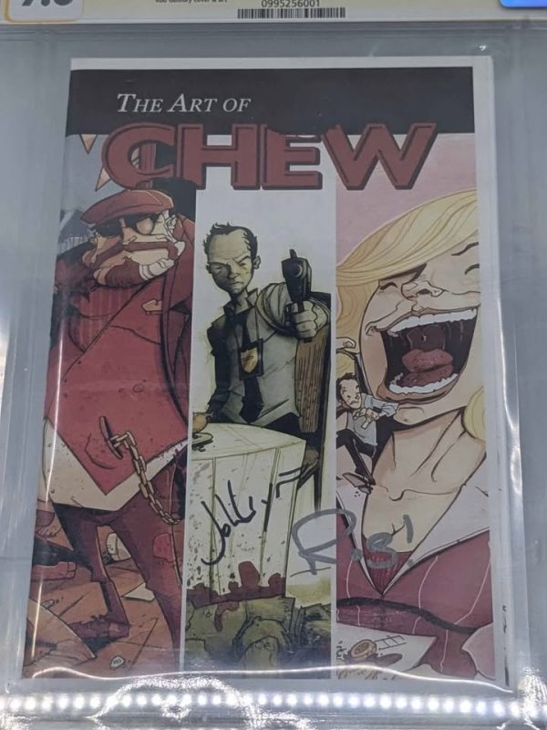 The Art of Chew Signed Comic Graded - BL348950 - Image 4