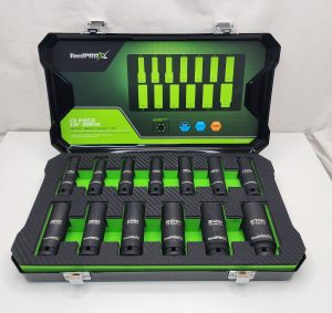 ToolPRO-X Impact Socket Set 1/2" Drive Metric 13 Piece - IP381207