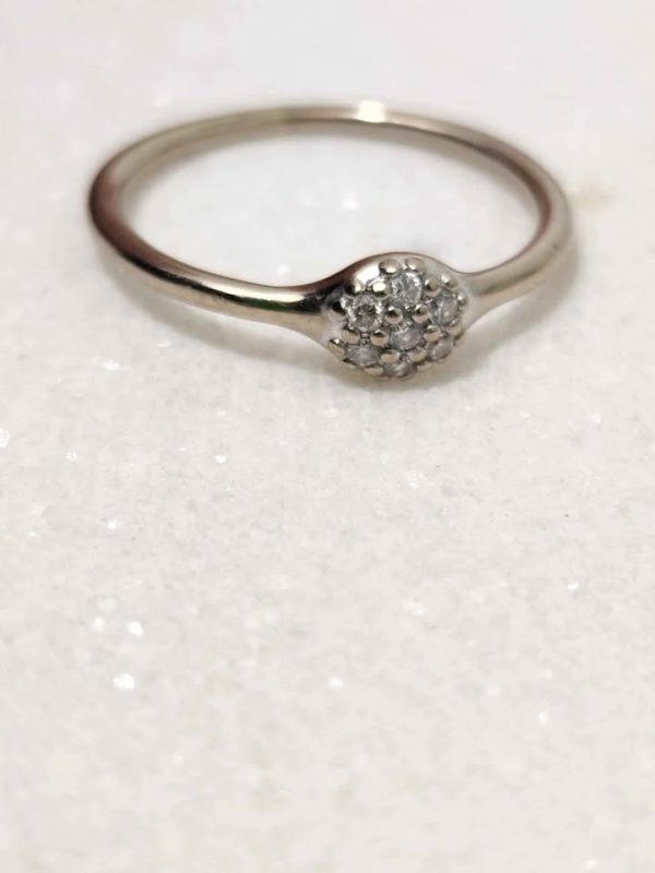 18CT WHITE GOLD RING #GN374604 - Image 17