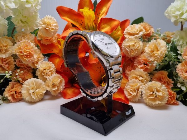 MENS SILVER LONGINES WATCH 125.9GMS L2.755.4 TW351124 - Image 8