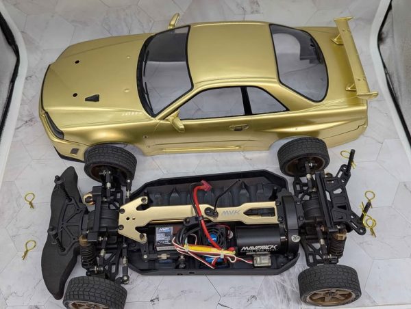 MVK MRX-244 RC Car w/ 2 x Shells - BP378507 - Image 8