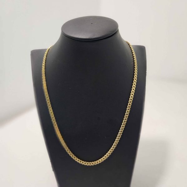 MENS 9CT YELLOW GOLD NECKLACE #GN373927 - Image 7