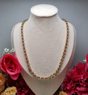 9ct Yellow Gold Belcher Link Necklace TW365076