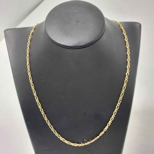 LADIES 9CT YELLOW GOLD NECKLACE #GN375290 - Image 8