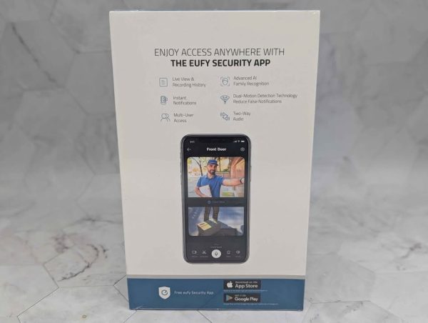 Sealed Eufy Security Wireless Battery 2K Dual Camera Video Doorbell - BP379402 - Image 2