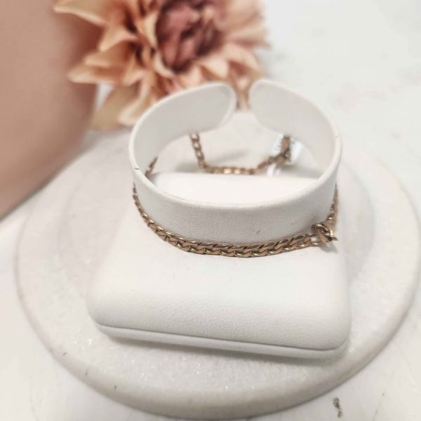UNISEX 9CT ROSE GOLD BRACELET - GN338104 - Image 4