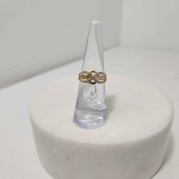 LADIES 9CT YELLOW GOLD RING #GN374965 - Image 10