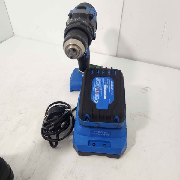 KINCHROME DRILL WITH BATTERY AND CHARGER #GN353878 - Image 9