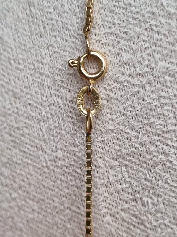 9ct Yellow Gold Box Link Chain TW370887 - Image 6