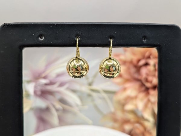 Ladies 18CT Yellow Gold Ball Earrings (6.4gms) - BP352106