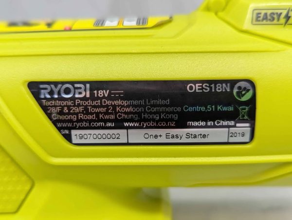 Ryobi 18V ONE+ Easy Starter Skin-Only (OES18N) - BP379886 - Image 5