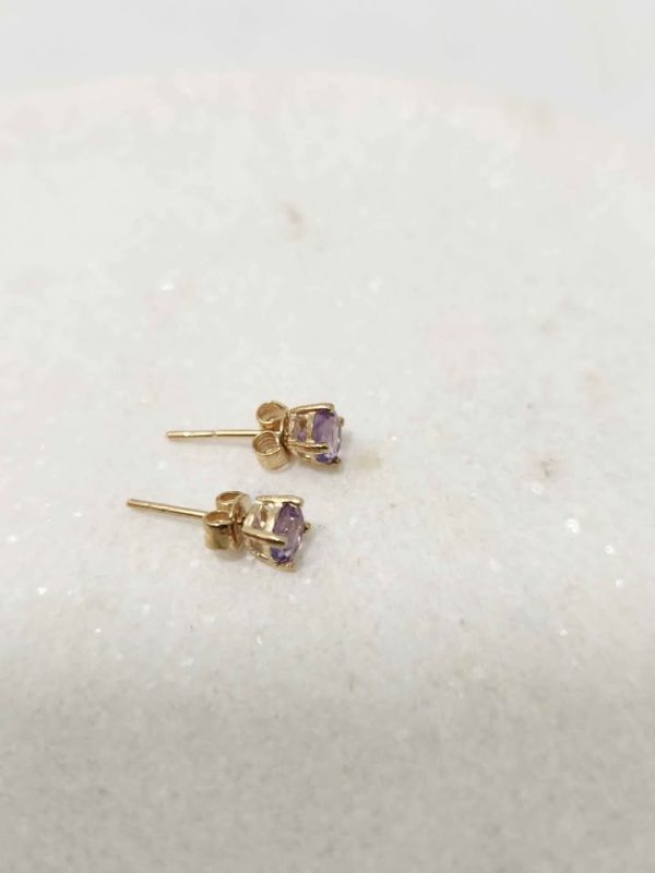 9CT GOLD P EARRINGS #GN371840 - Image 9