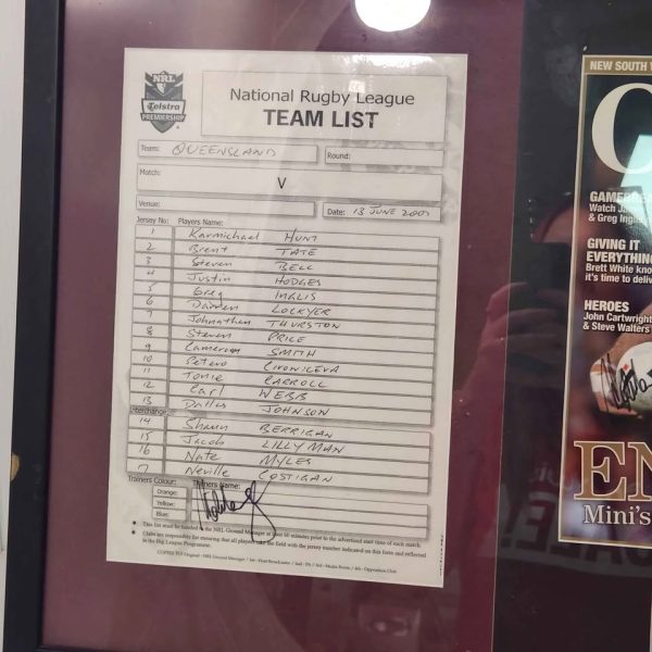 STATE OF ORIGIN MEMORABILLIA #GN348489 - Image 18