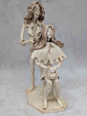 Vintage Italian Hair Dresser Sculpture By Dino Benchini - BP379947
