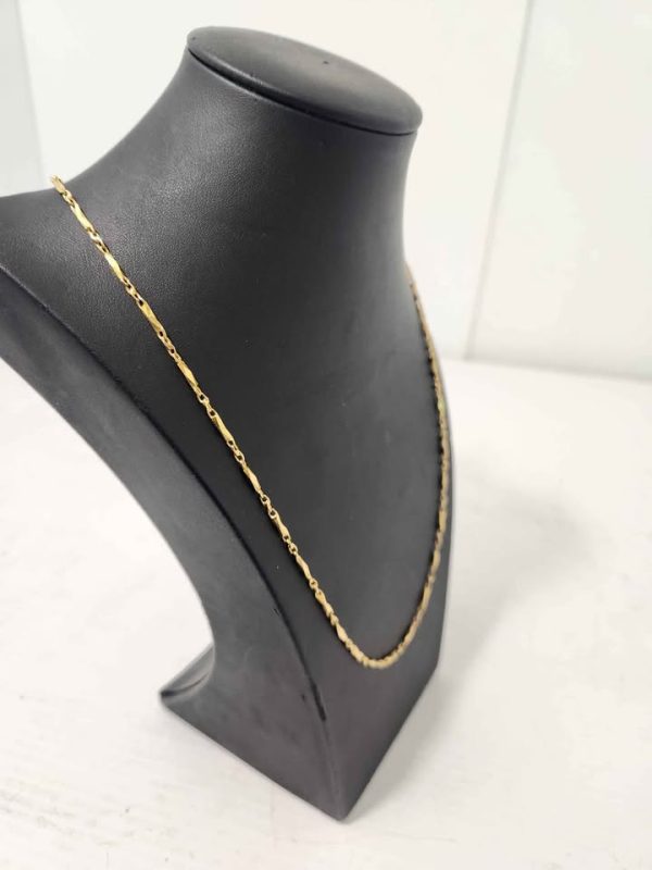 20CT YELLOW GOLD CHAIN (55CM) #GN376532 - Image 9