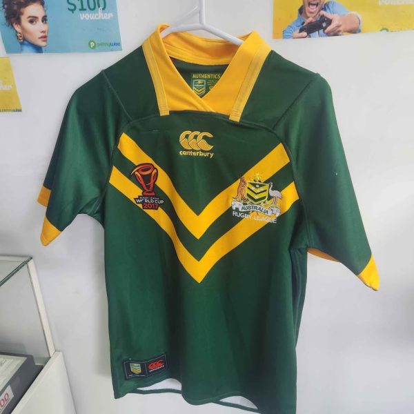 NRL AUSTRALIAN JERSEY (SIZE SMALL) #GN351915 - Image 5
