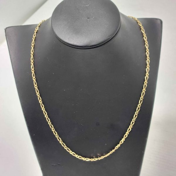 LADIES 9CT YELLOW GOLD NECKLACE #GN375290 - Image 9