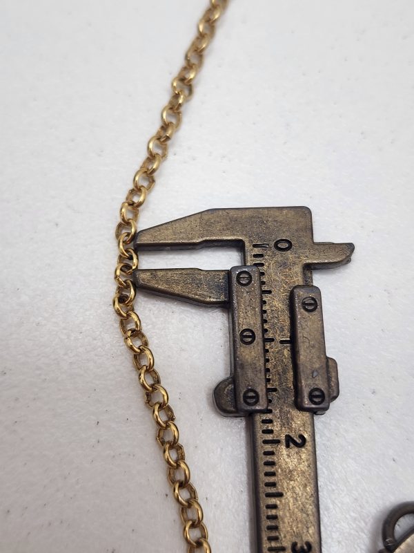 Ladies Belcher Style 9CT Yellow Gold Chain - IP335596 - Image 2