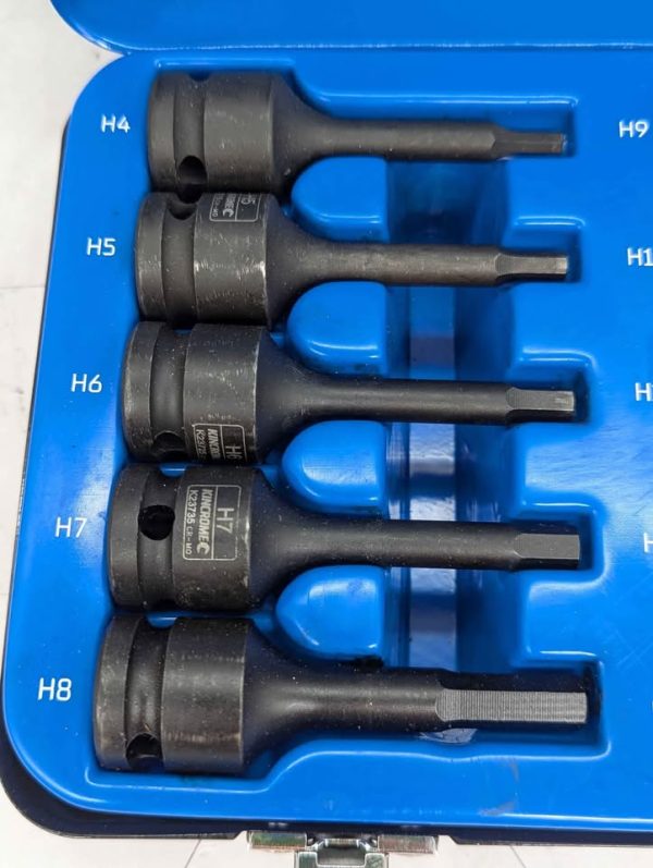 Kinchrome 31 Pce Metric Impact Hex Socket Set (K28228) - BP381455 - Image 4