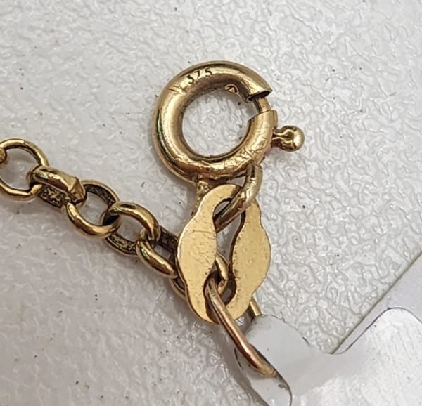 Ladies Belcher Style 9CT Yellow Gold Chain - IP335596 - Image 13