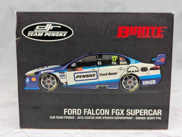 Biante 1/18 Team Penske Ford Falcon FGX Supercar Model 2016 - BP375548 - Image 6