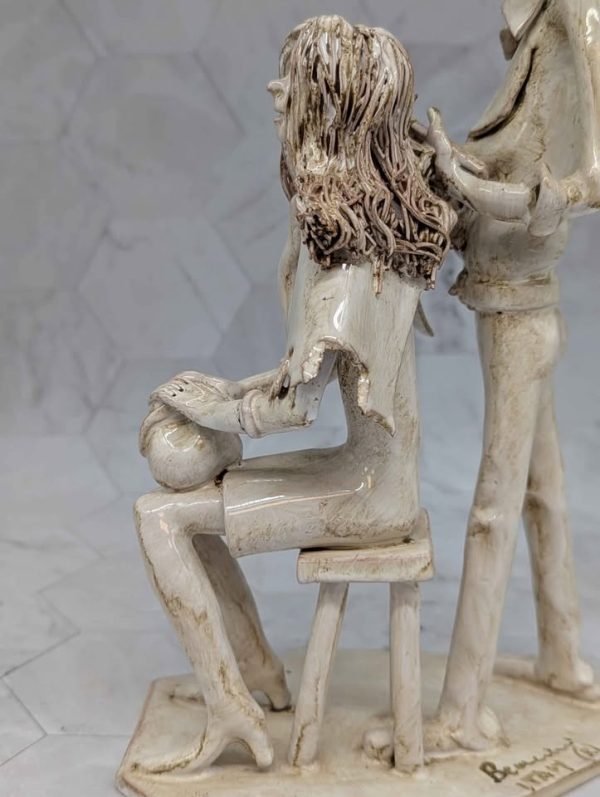 Vintage Italian Hair Dresser Sculpture By Dino Benchini - BP379947 - Image 10
