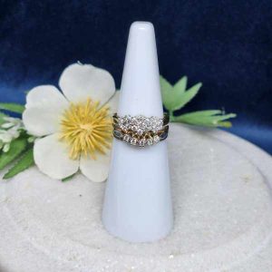 Ladies 18ct Yellow gold ring set #GN308215