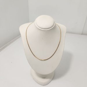 MENS 18CT YELLOW GOLD NECKLACE #GN362703