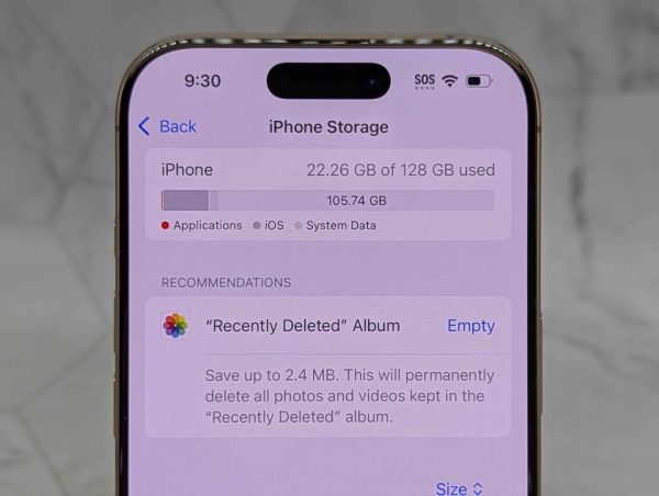 Apple iPhone 16 Pro 128GB (MYNF3X/A) - BP376845 - Image 9