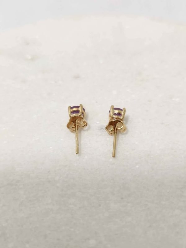 9CT GOLD P EARRINGS #GN371840 - Image 8