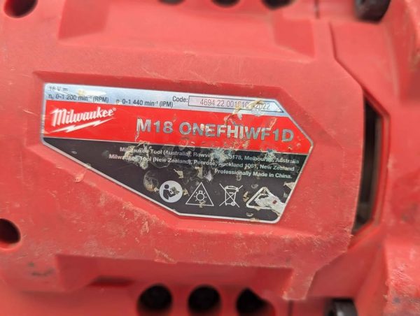 Milwaukee 18V D-Handle Extended Anvil High Torque Impact Wrench Skin-Only (M18ONEFHIWF1D) - BP379806 - Image 4