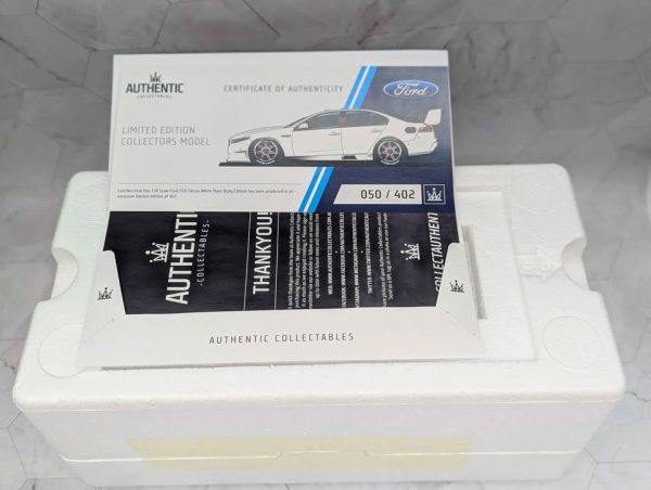 Authentic Collectables Ford FGX Falcon White Plain Body Model Car - BP375548-5 - Image 5