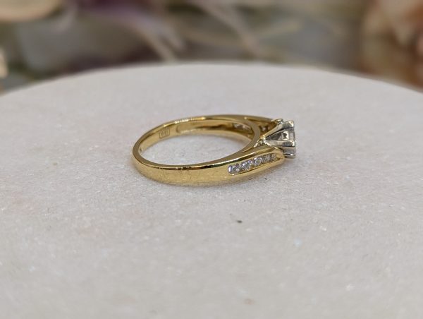 Ladies 18CT Yellow Gold Diamond Ring (3.5gms) - BP233959 - Image 11