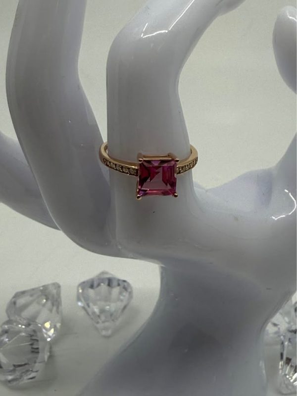 Ladies 18ct Rose Gold Ring - BL356761 - Image 2