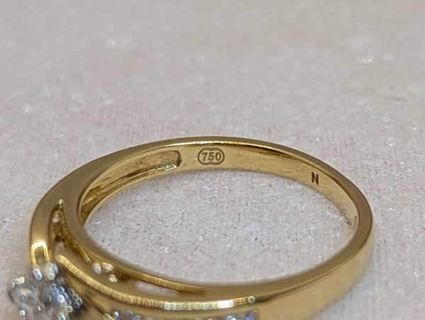 Ladies 18CT Yellow Gold Diamond Ring (3.5gms) - BP233959 - Image 14