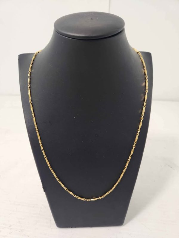 20CT YELLOW GOLD CHAIN (55CM) #GN376532 - Image 7