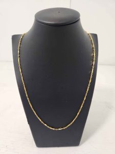 20CT YELLOW GOLD CHAIN (55CM) #GN376532