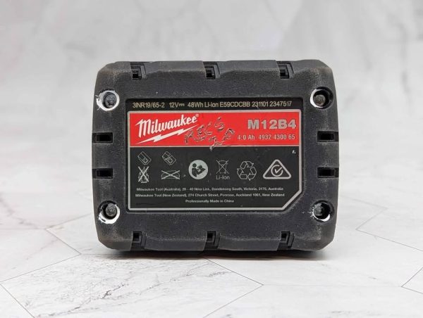 Milwaukee 12V 4.0Ah Battery - BP378076 - Image 6