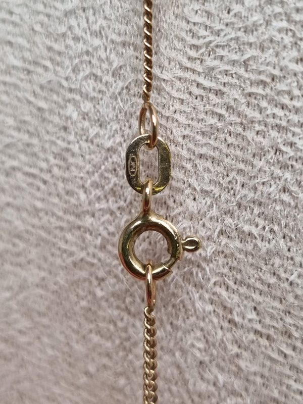 9ct Yellow Gold Herringbone Link Chain TW373955 - Image 7