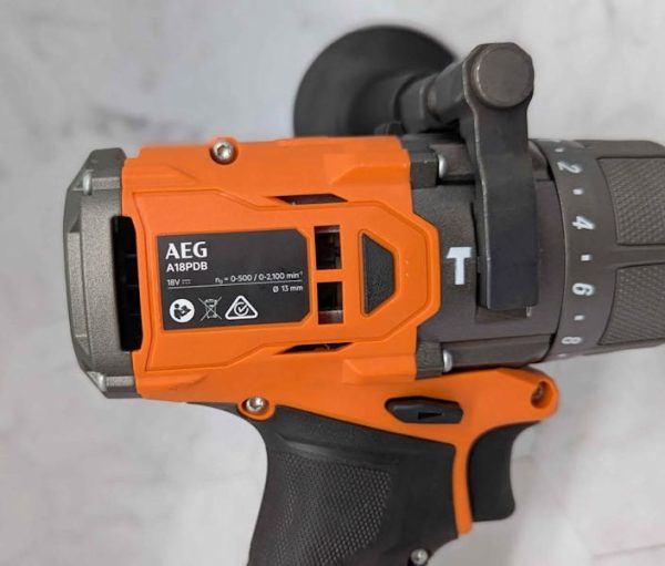 AEG 18V Brushless Hammer Drill Skin-Only (A18PDB) - BP378963 - Image 5