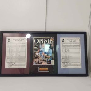 STATE OF ORIGIN MEMORABILLIA #GN348489