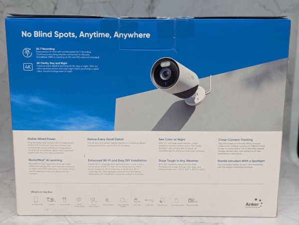 Sealed Eufy Wired 4K Security EufyCam E330 (Professional) 4-Cam Kit - BP379401 - Image 5