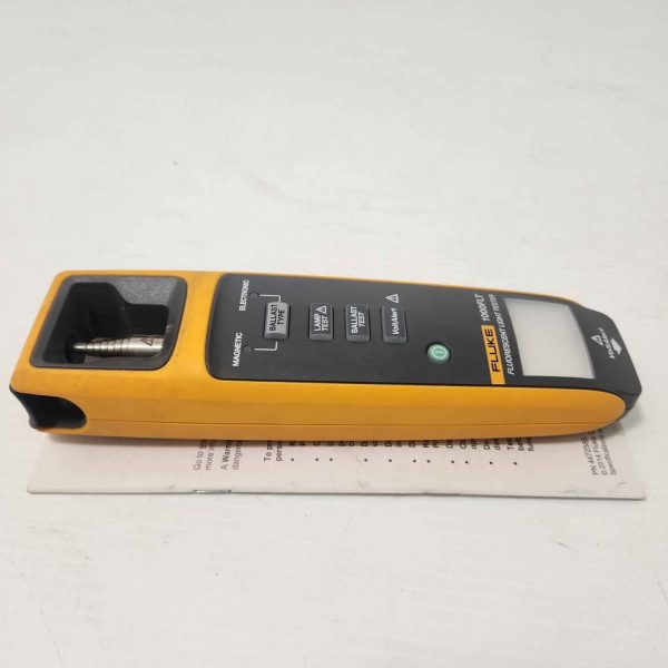 FLUKE LIGHT TESTER WITH SOFT CASE AND MANUAL #GN375201 - Image 4